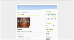 Desktop Screenshot of orgue.evolutive.org