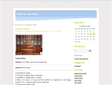 Tablet Screenshot of orgue.evolutive.org