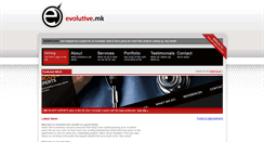 Desktop Screenshot of evolutive.mk